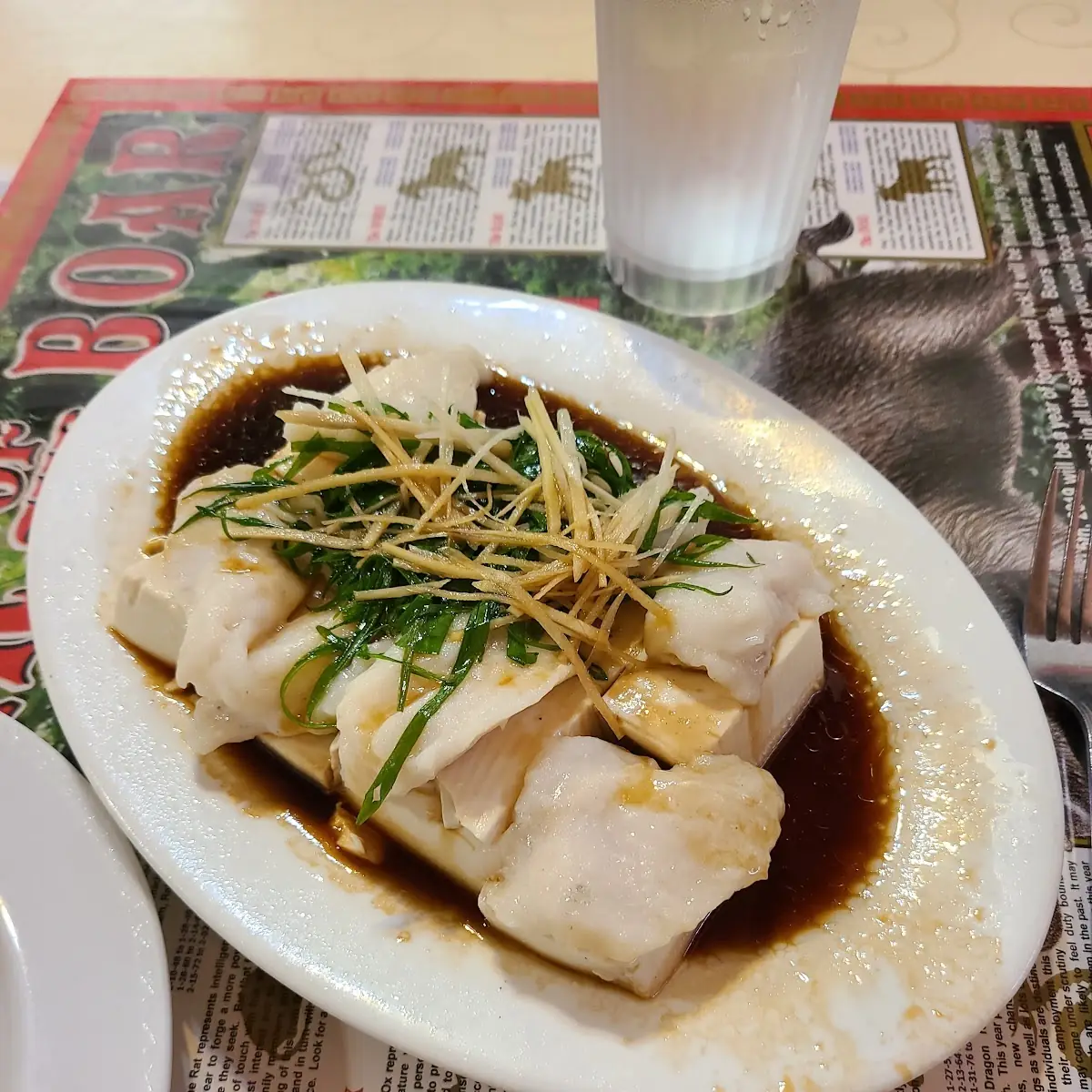 Mushu Pork with Garlic Sauce