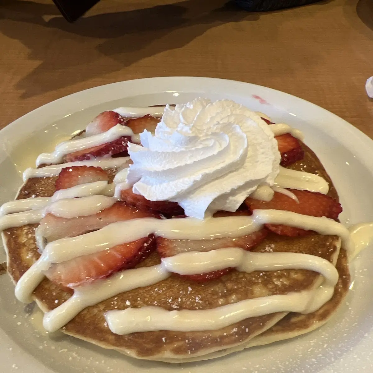 Strawberry Short Stack Pancakes