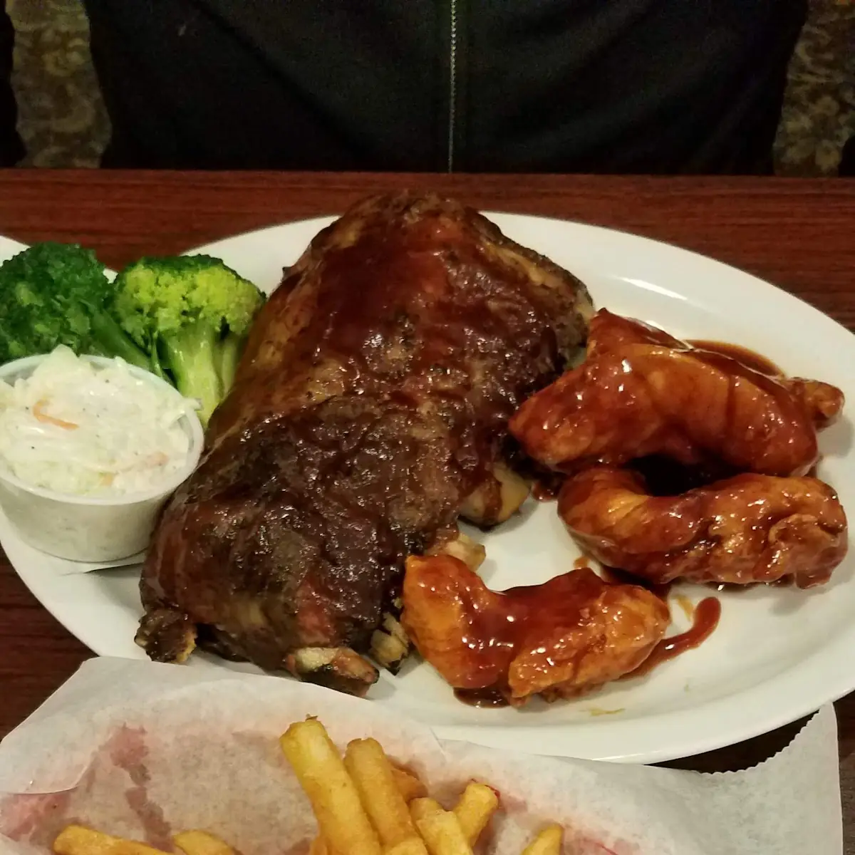 Ribs and Boneless Chicken Wings