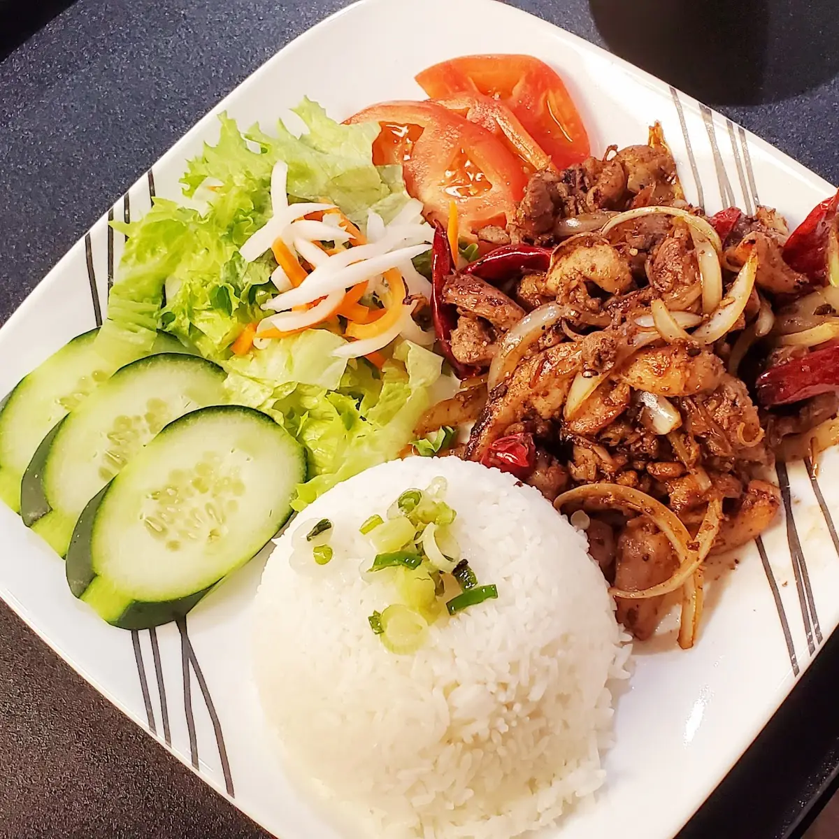 Fried Rice Combo Com Chien DAC Biet