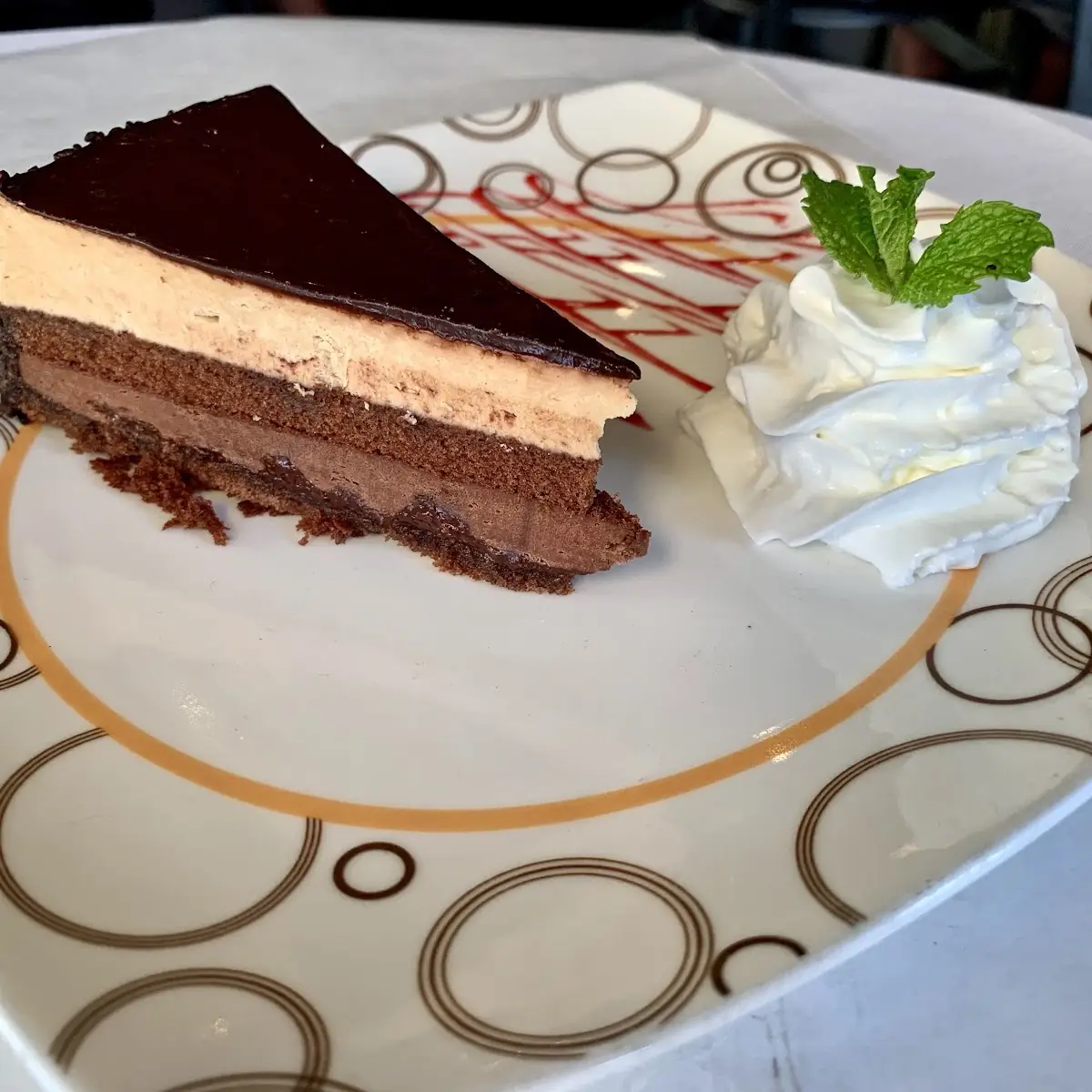 Chocolate Hazelnut Mousse Cake