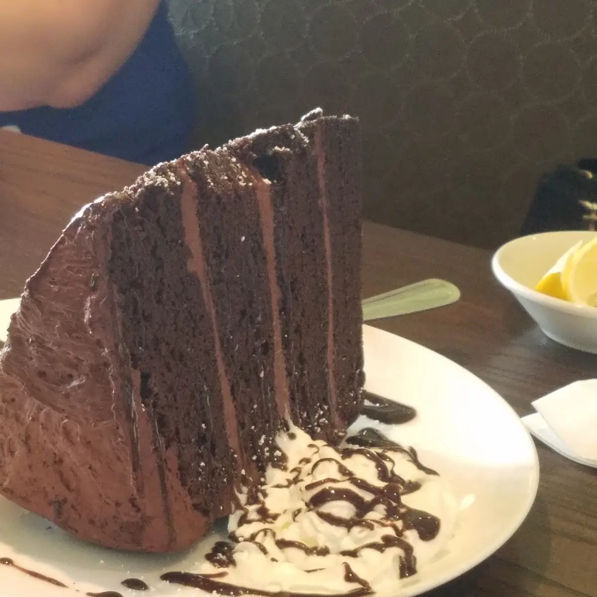 Towering Chocolate Cake
