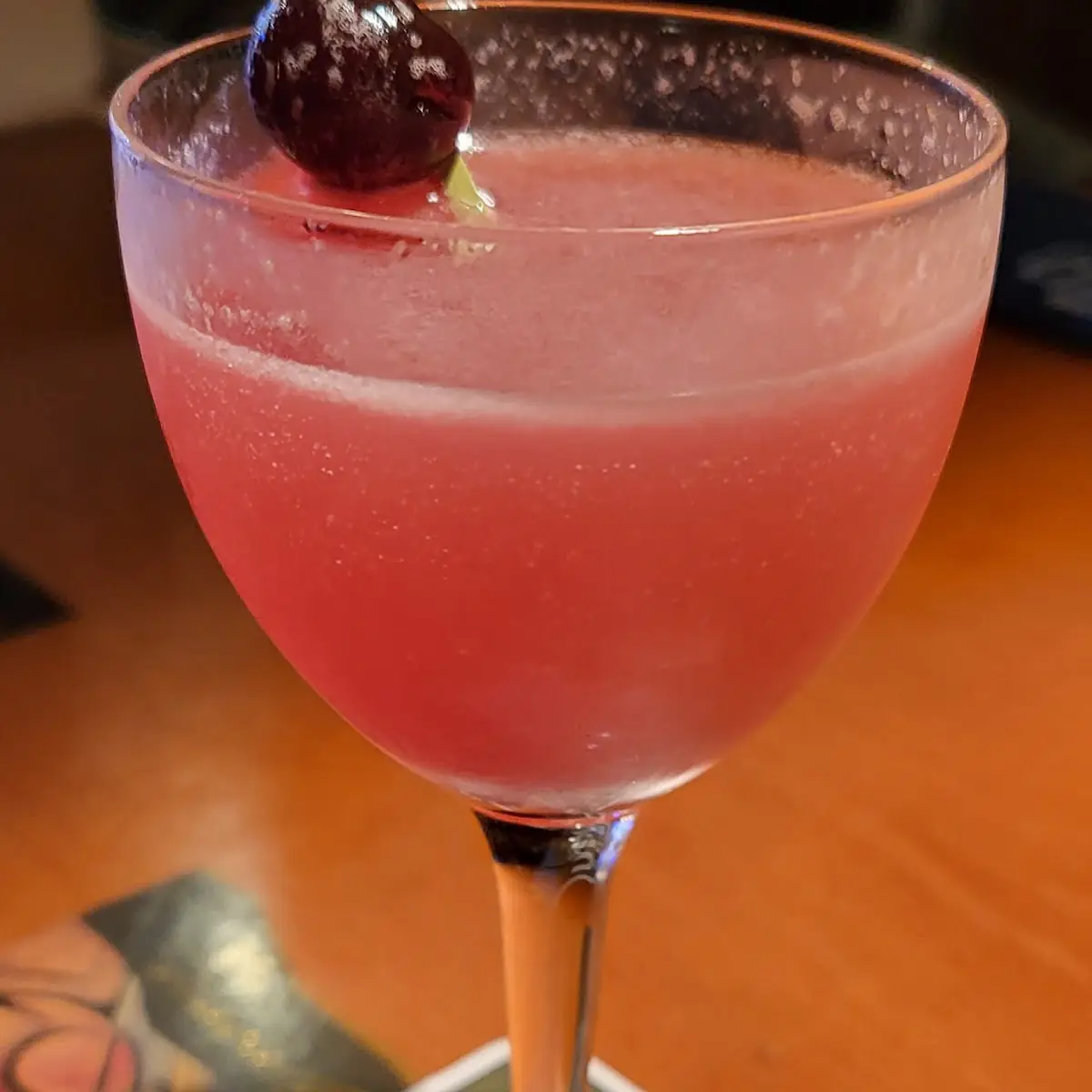 Cherry Drop Martini