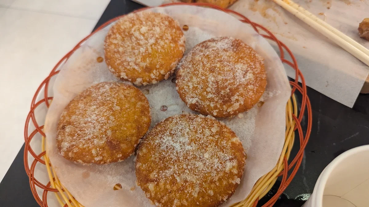 Deep Fried Pumpkin and Red Bean Cake, Magical Taste of China