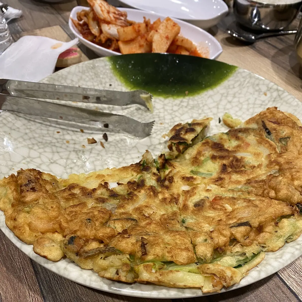 Haemul Pajeon Seafood Pancake