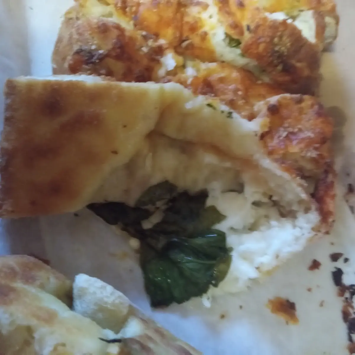 Spinach and Feta Stuffed Bread