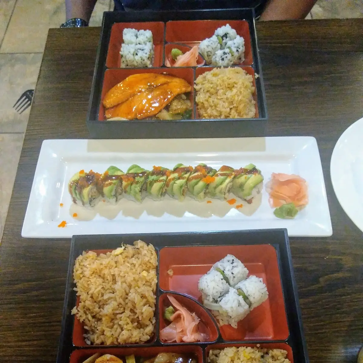 Salmon Bento Box