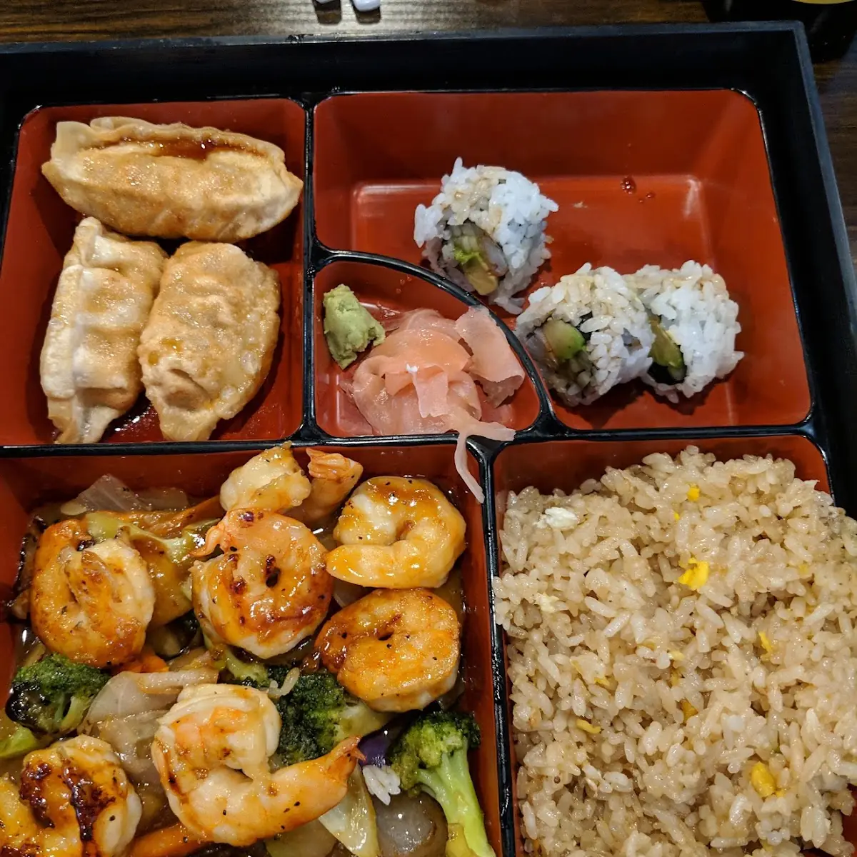 Shrimp Bento Box
