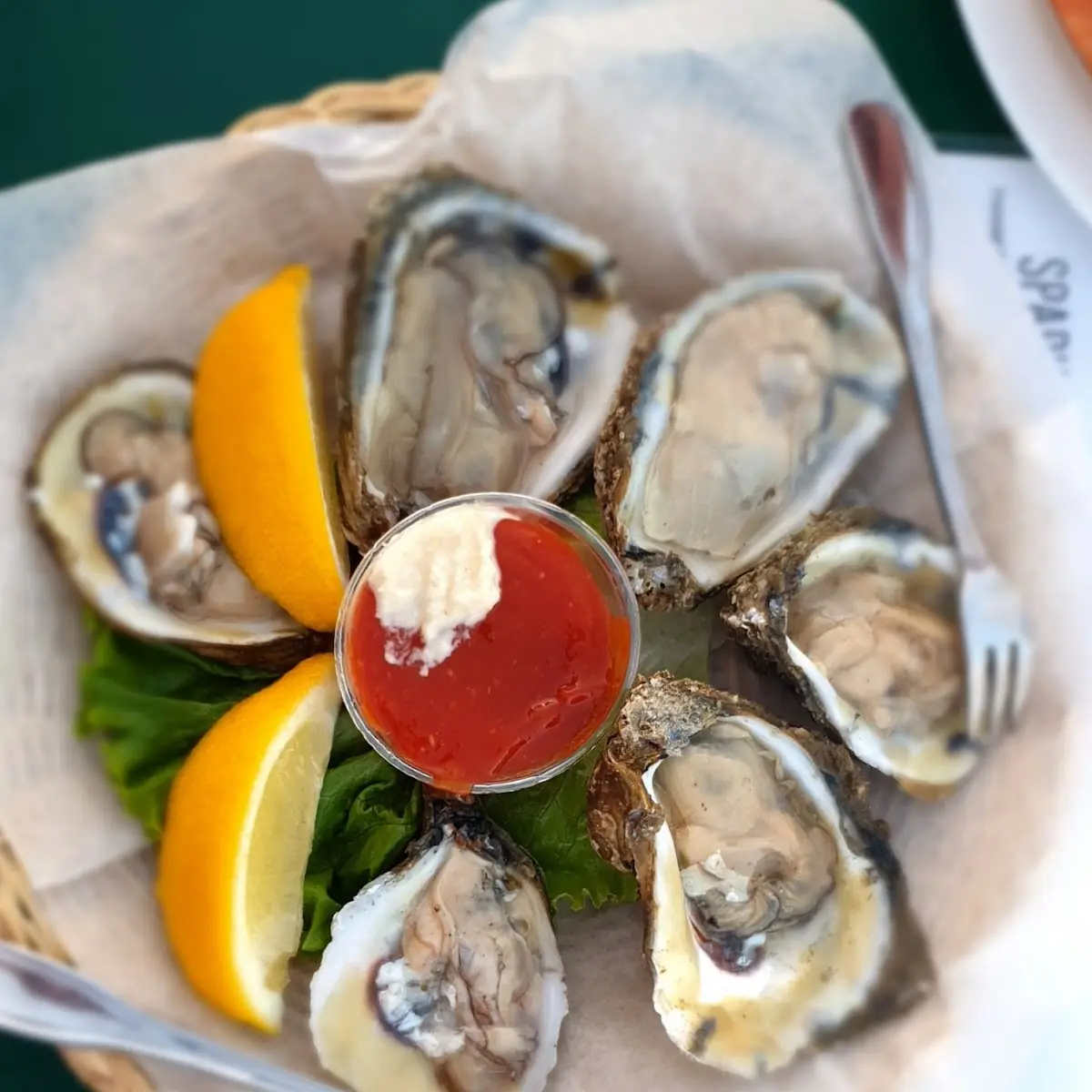 Raw Oysters on the Half Shell