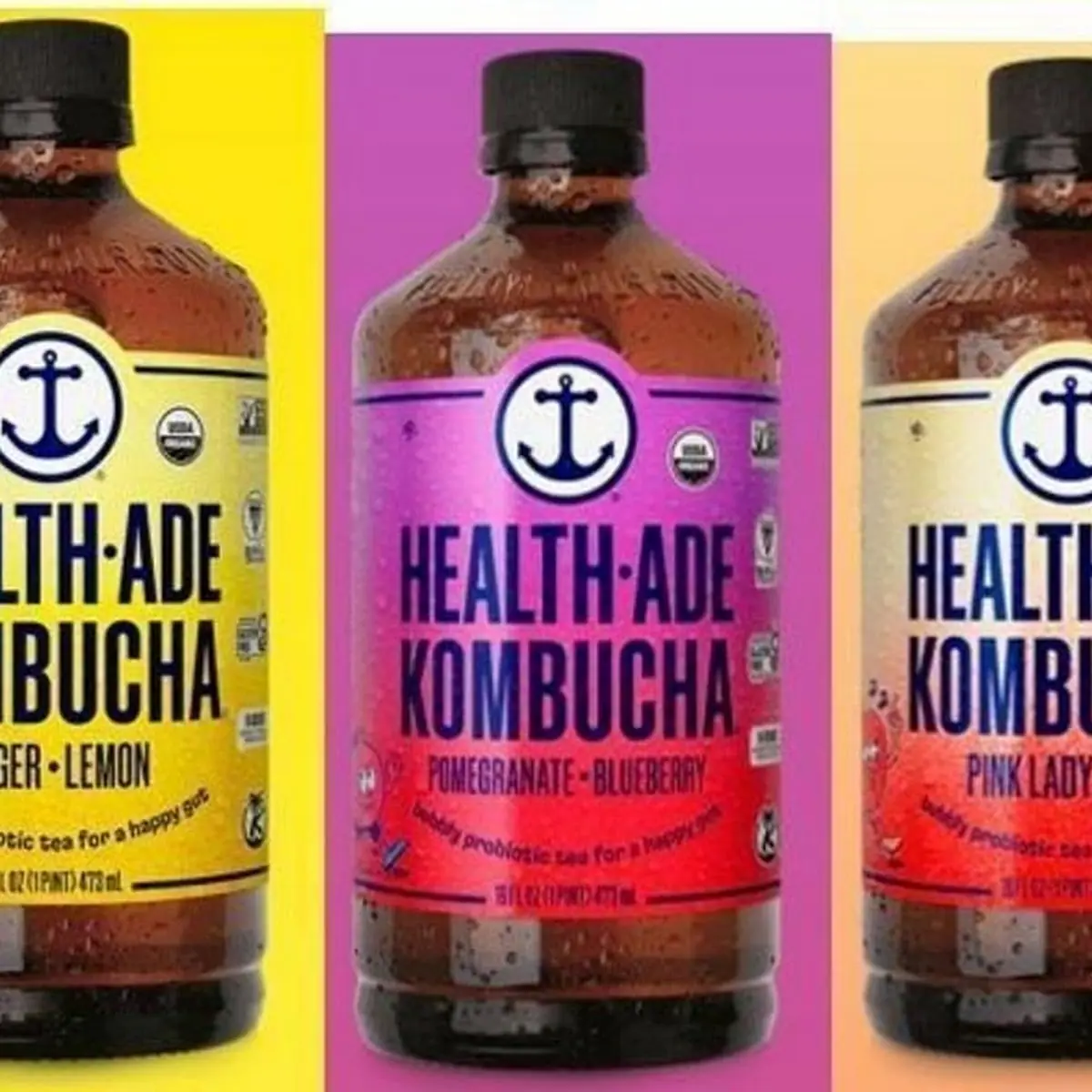 Kombucha Health-Ade 16 Oz Bottle