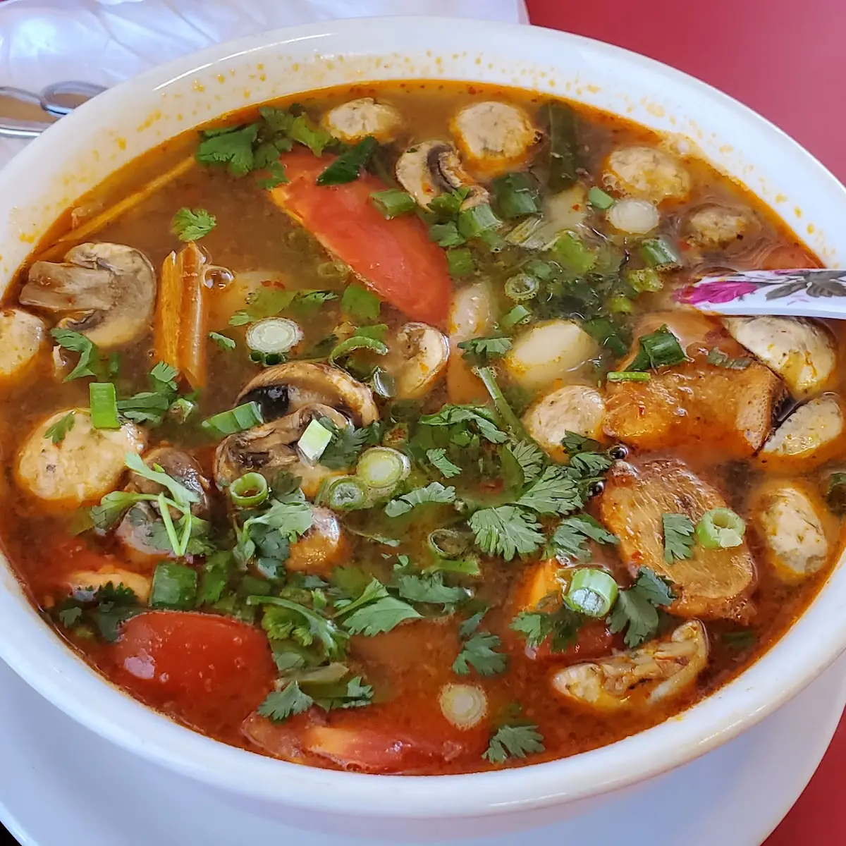 Tom Yum Noodle Soup