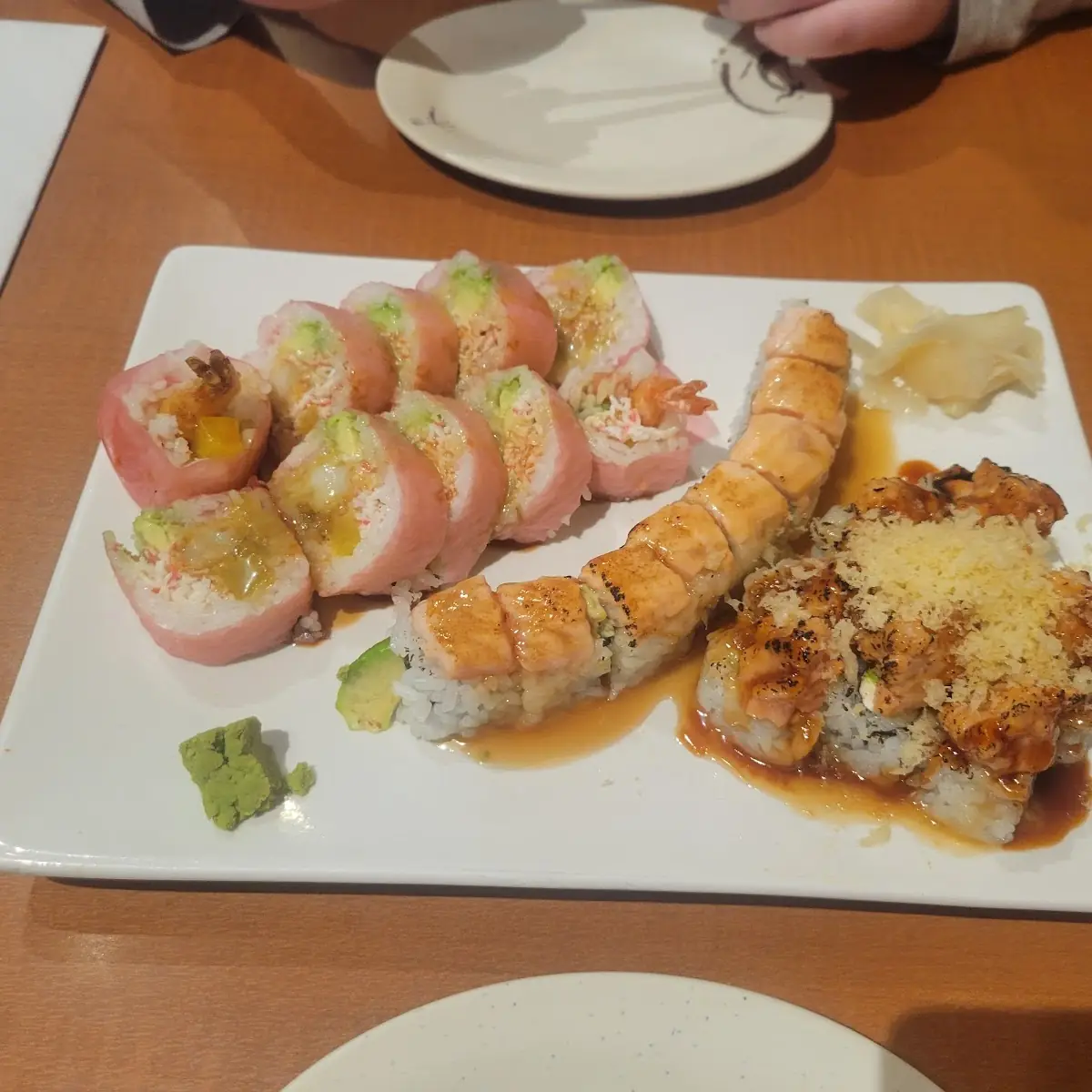Crazy Heart Roll Salmon Avalanche Roll Phoenix Roll