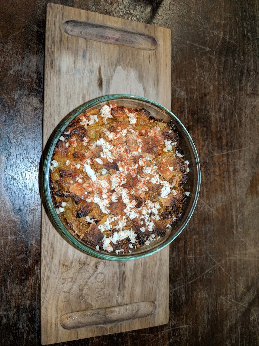 Tahini Bread Pudding