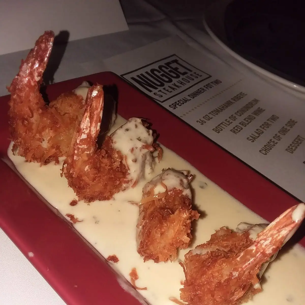 Coconut Shrimp Cocktail