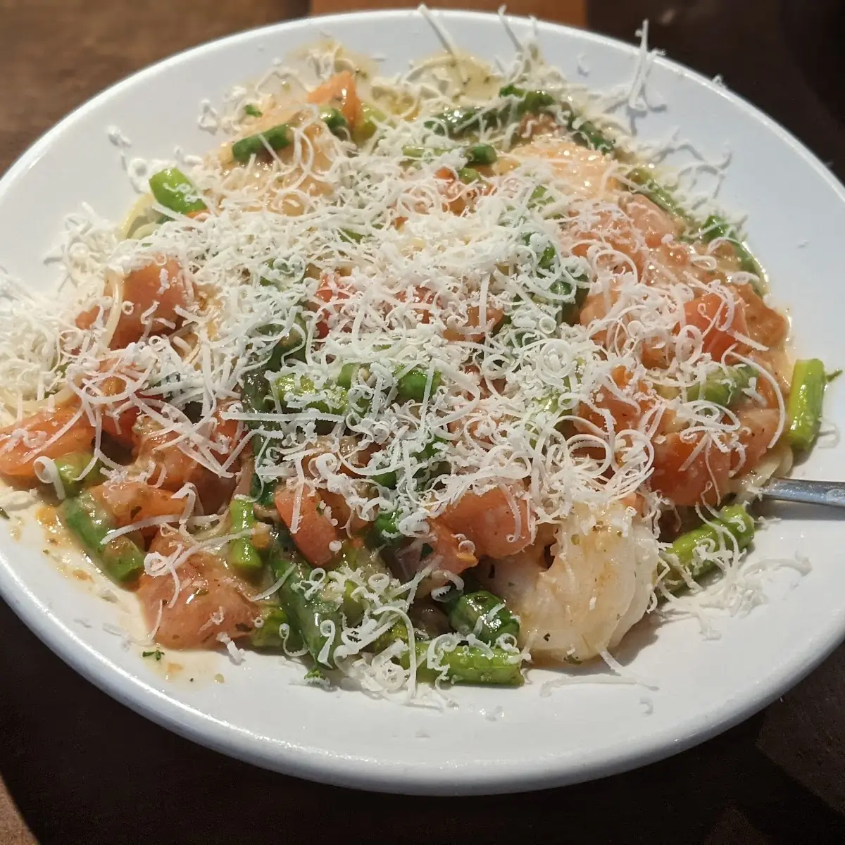 Shrimp Scampi with Asparagus