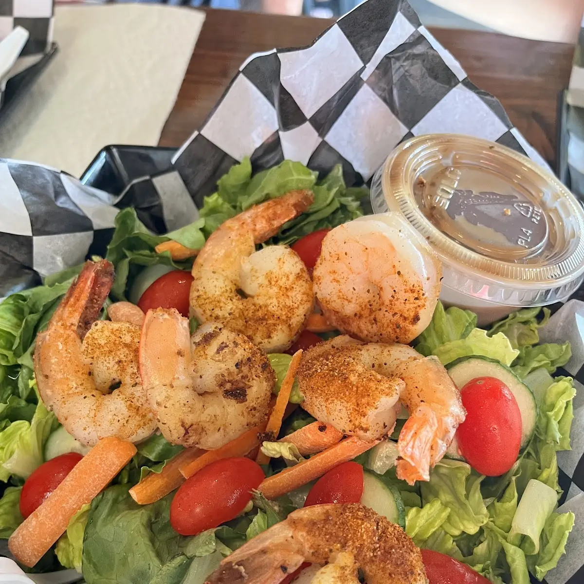 Grilled Shrimp Salad