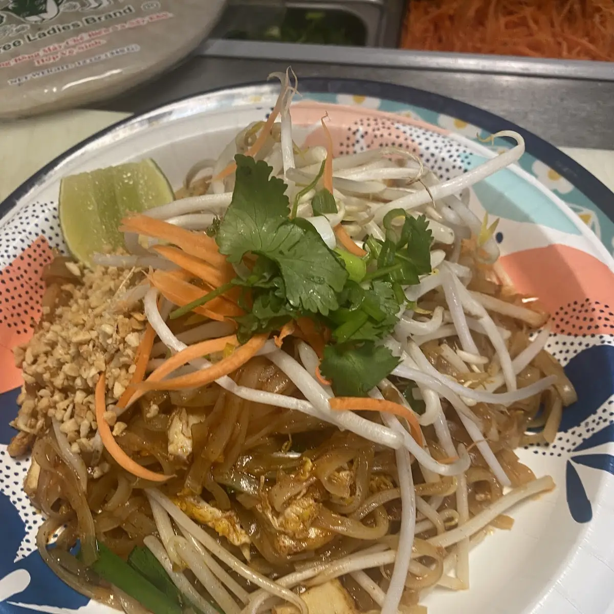 Pad Thai with Vegetable Tofu Chicken Pork or Beef