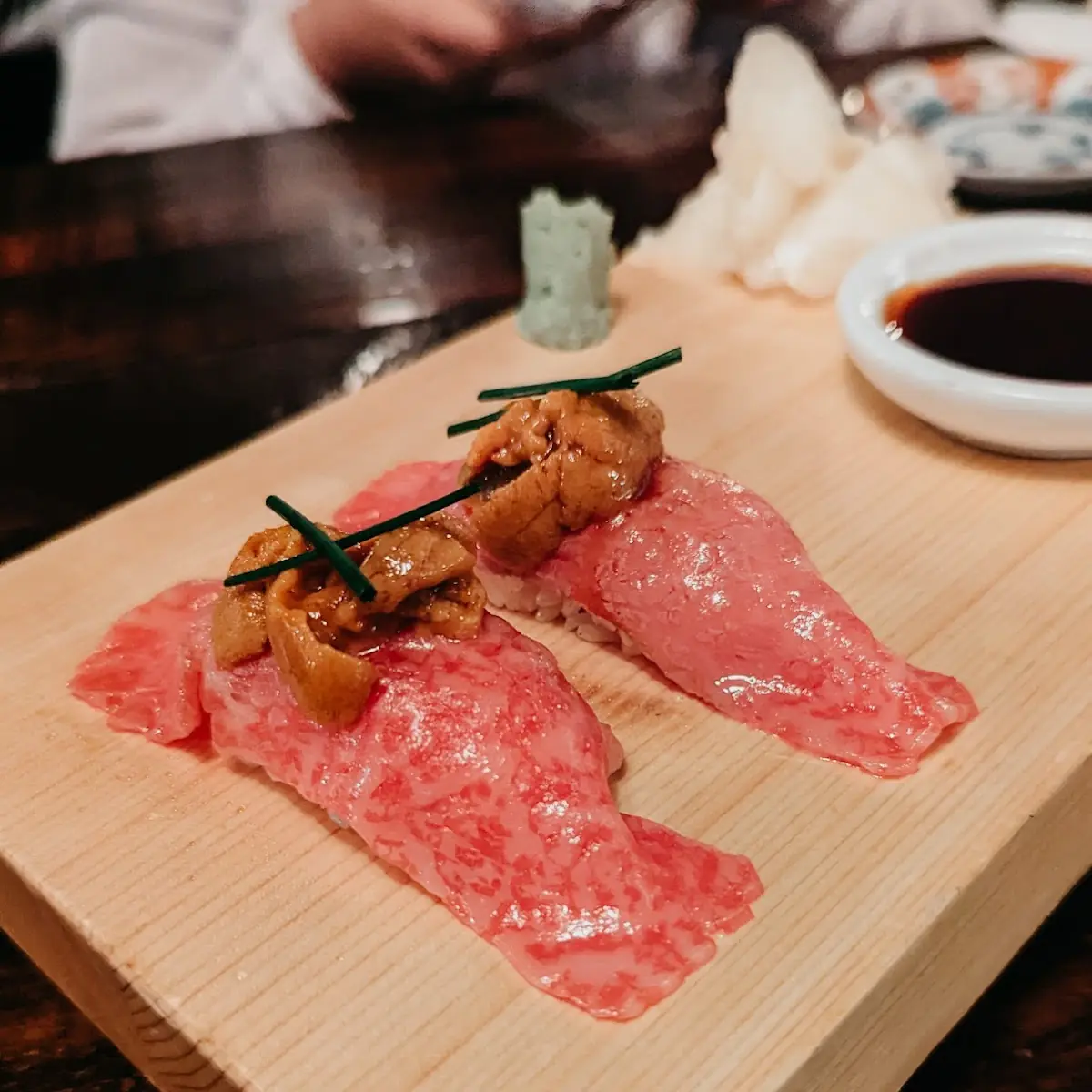 A5 Wagyu with Uni