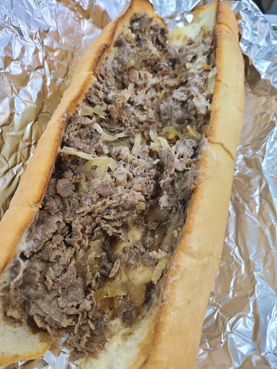Cheese Steak with Onion
