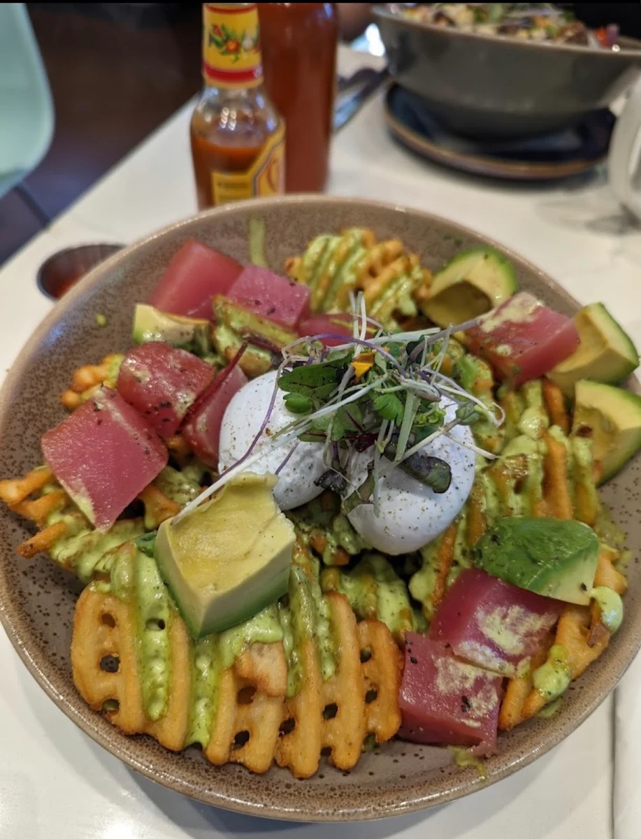 Tuna Crudo Poutine