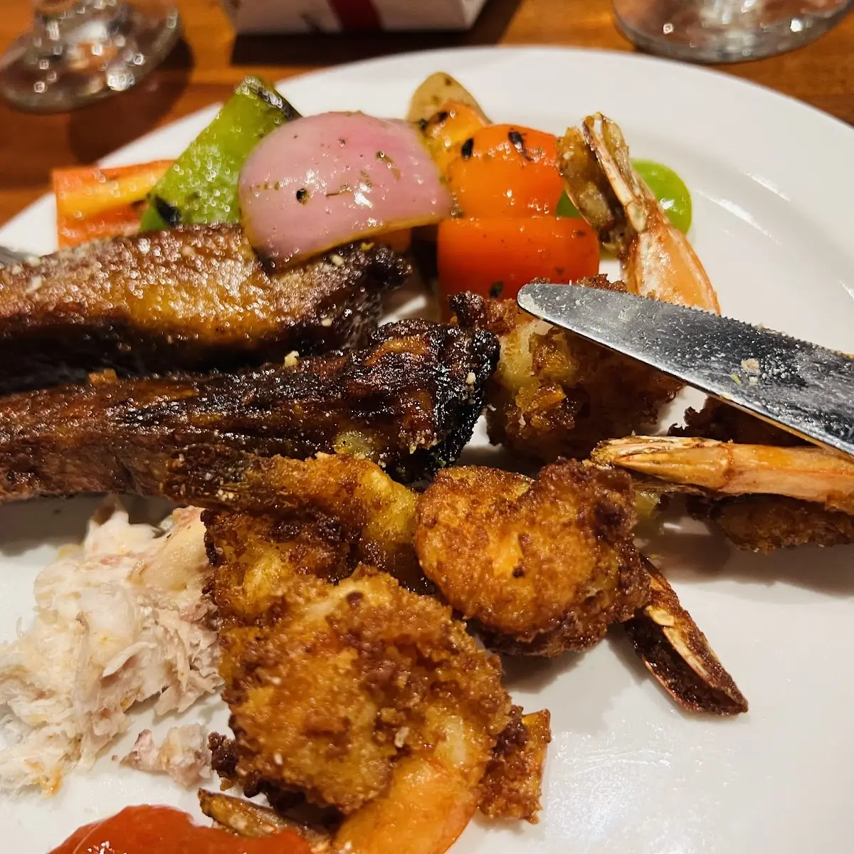 Grilled Snapper & Shrimp