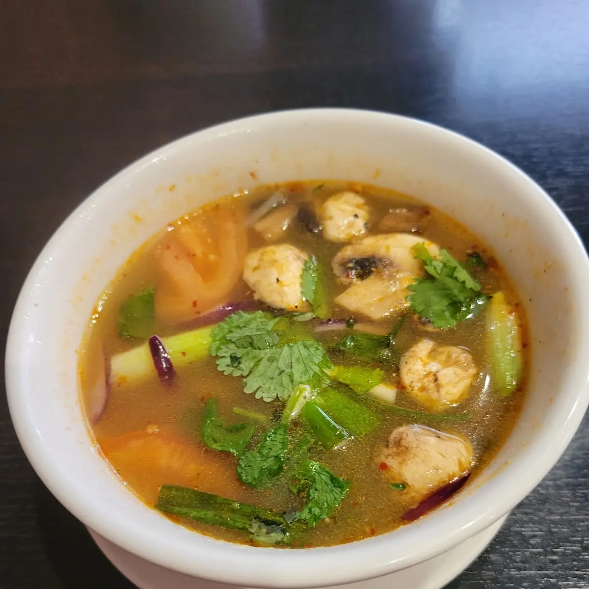 Vegan Tom Yum Soup Cup