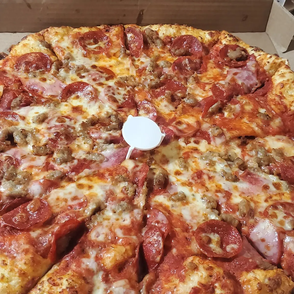 Pepperoni Ham Sausage Pizza
