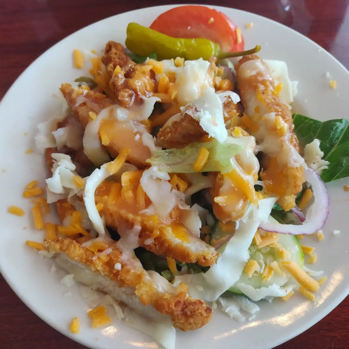 Fried Chicken Salad