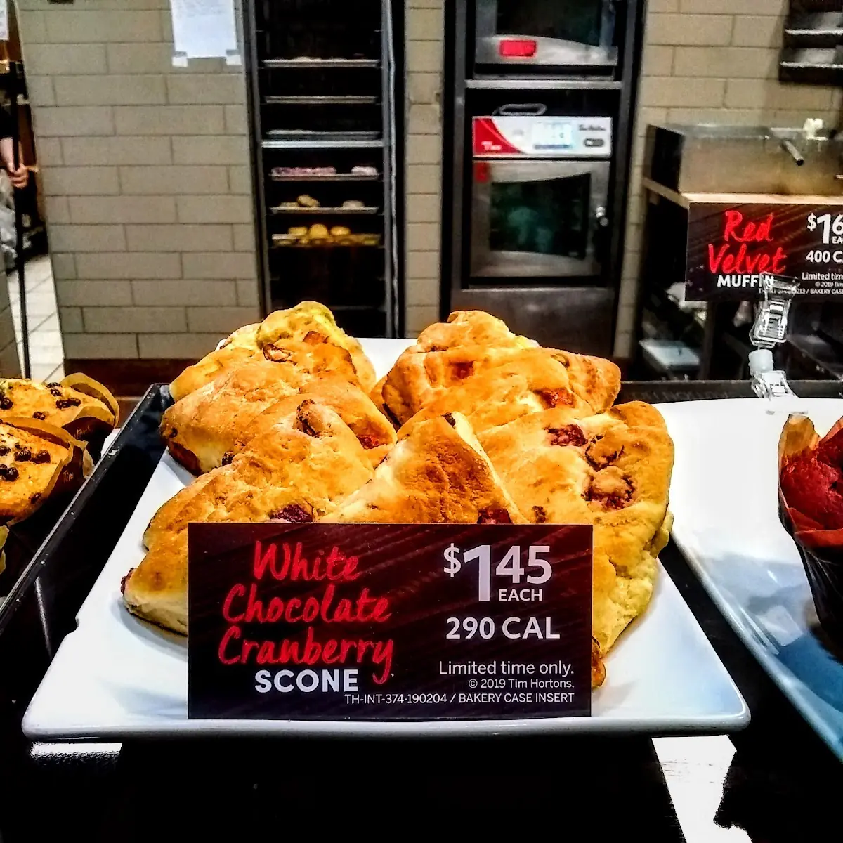 Cranberry White Chocolate Scones