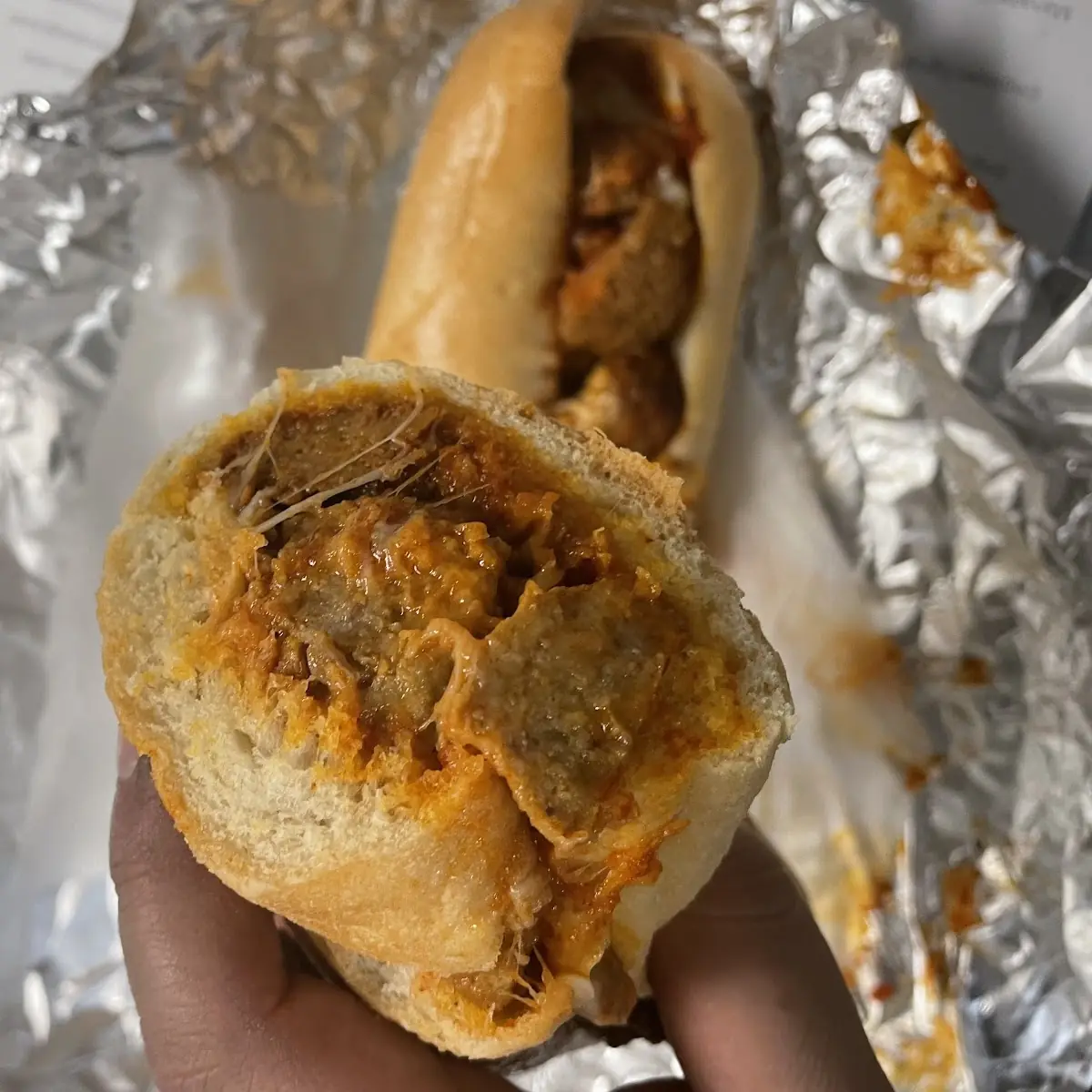 Meatball Parm Grinder