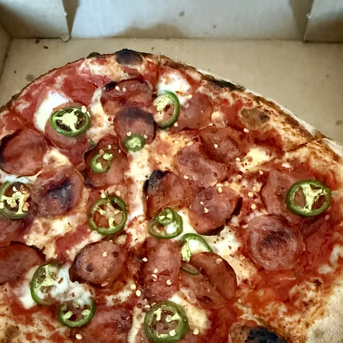 Hot Honey Pepperoni Pizza