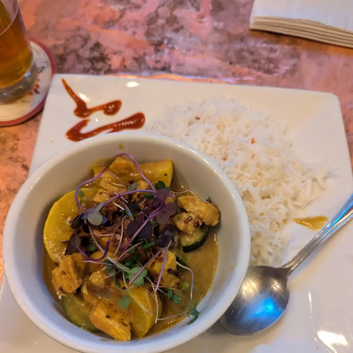 Chicken Curry with Rice