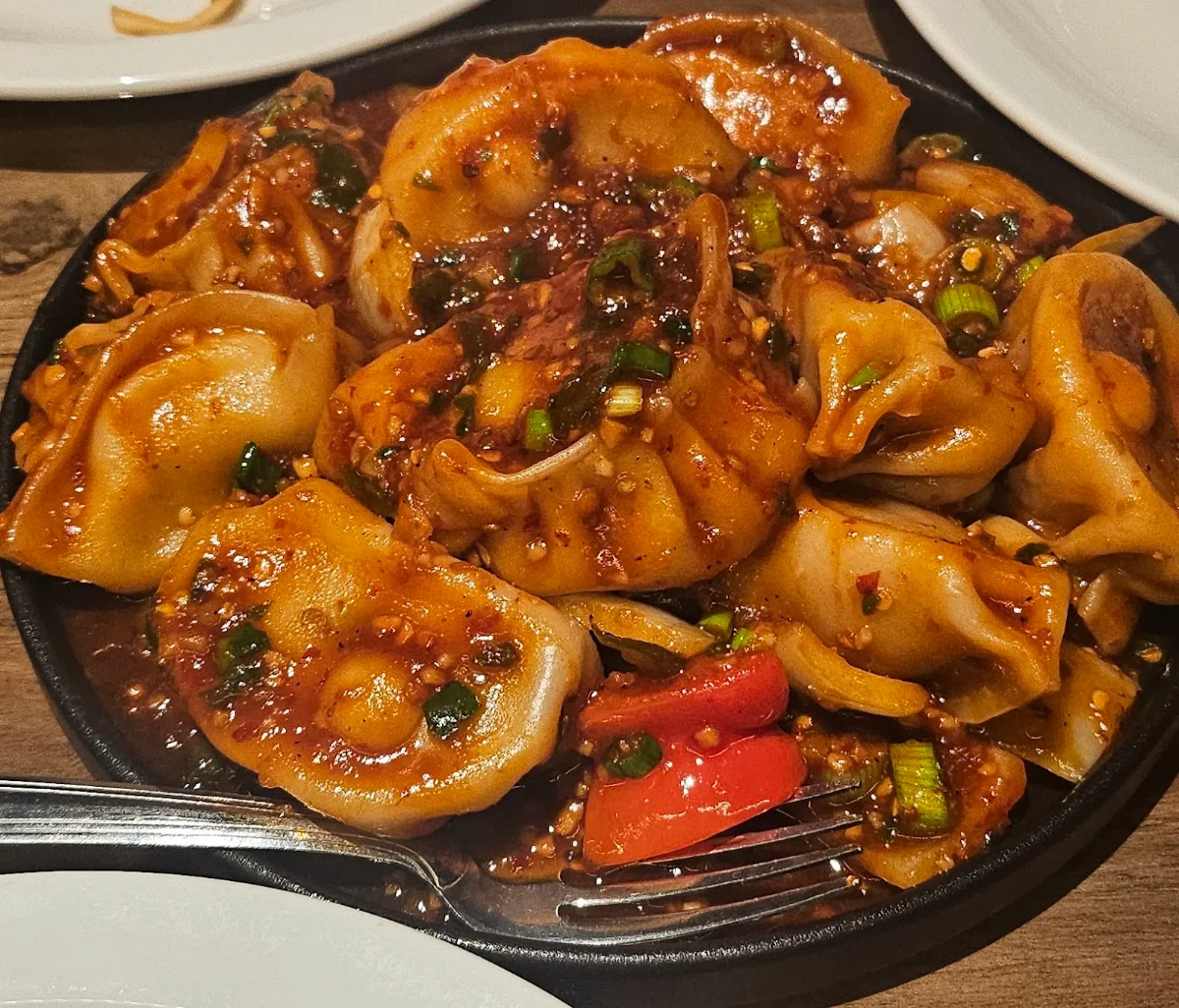 Steamed Chili Chicken Momo's, Indian Paramount Restaurant