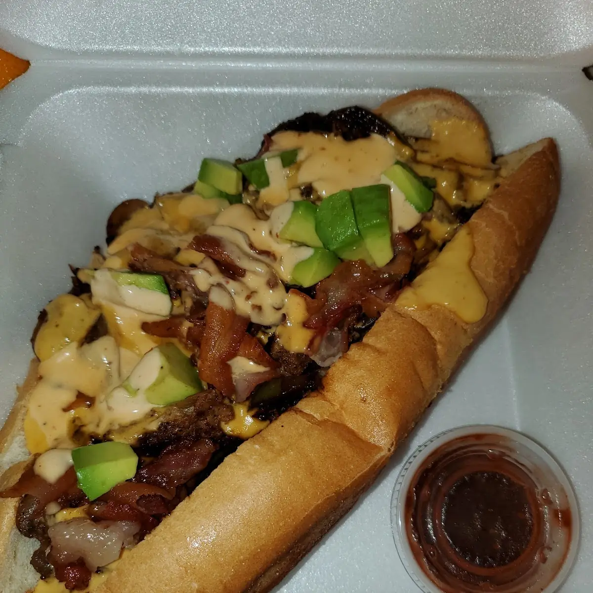 Poodle Philly Cheesesteak