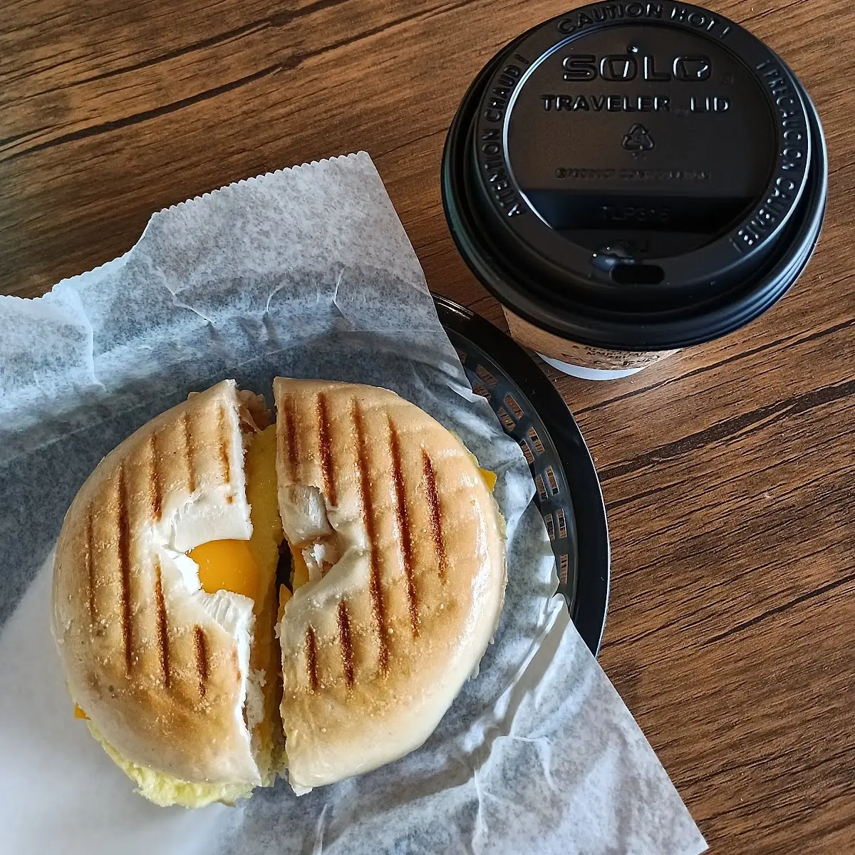 Egg and Cheese Bagel