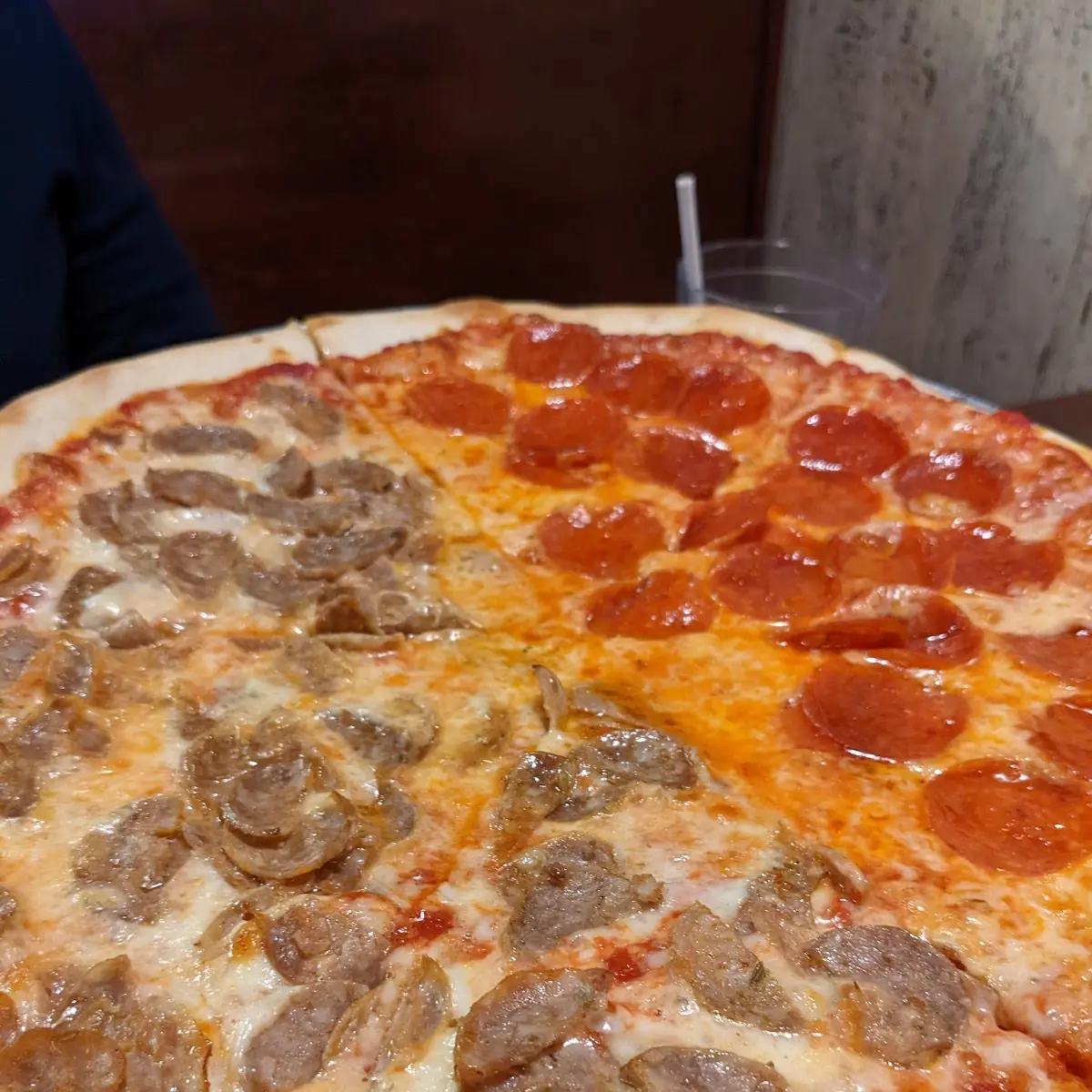 Pepperoni Sausage Pizza