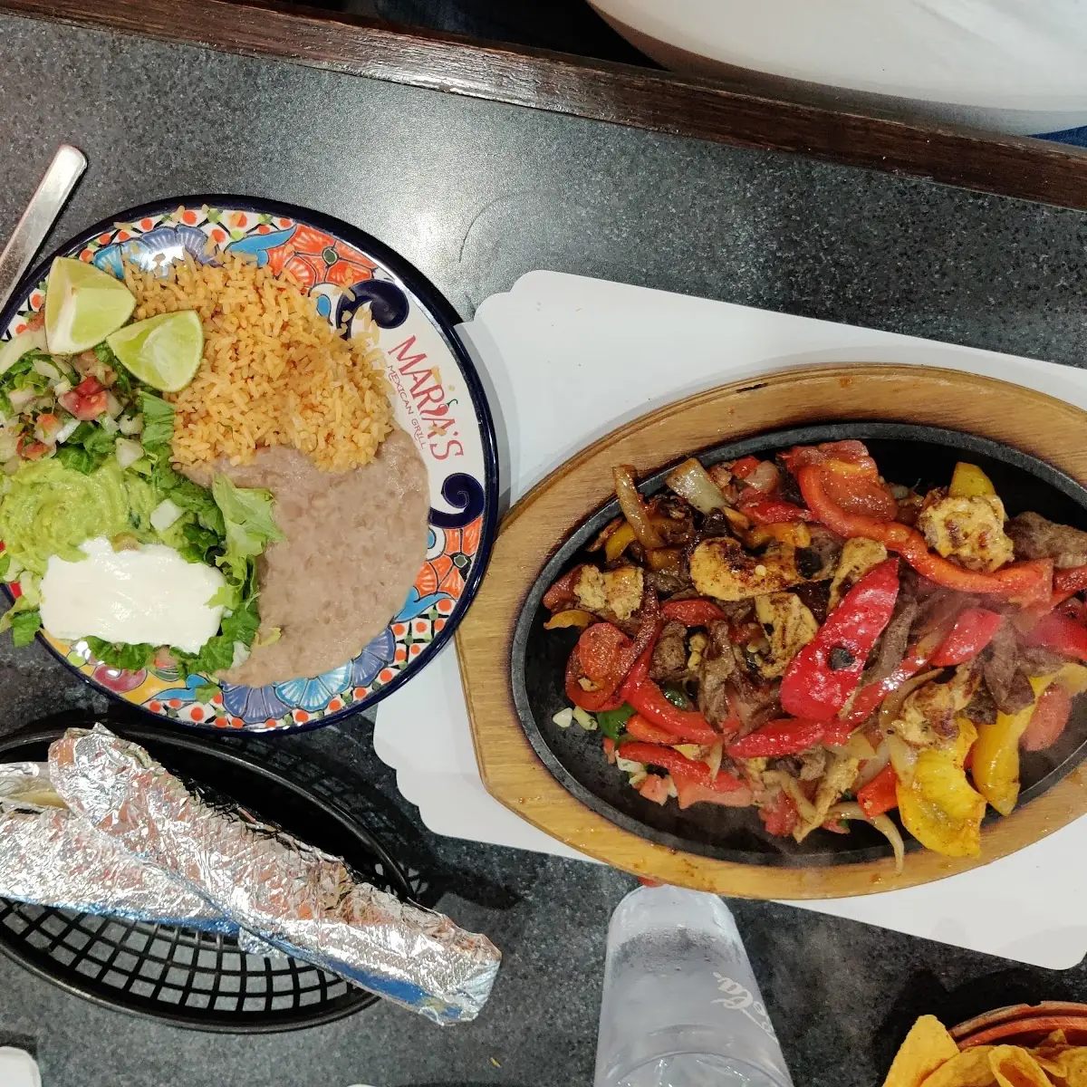 Steak and Chicken Fajitas