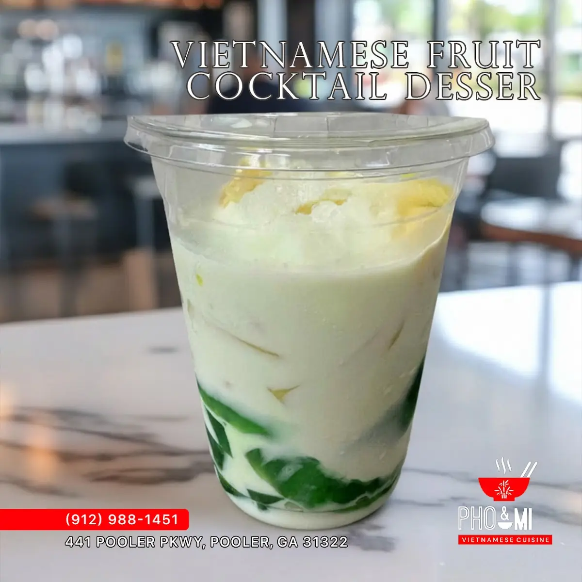 Vietnamese Fruit Cocktail Chè Thái