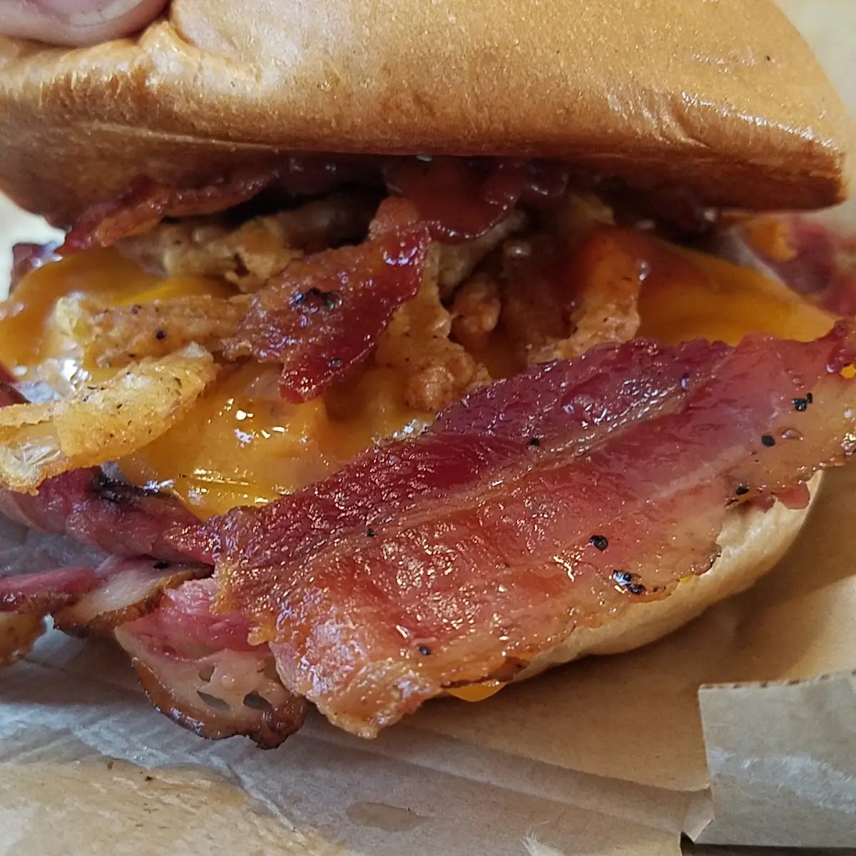 Bacon Cheddar Burger