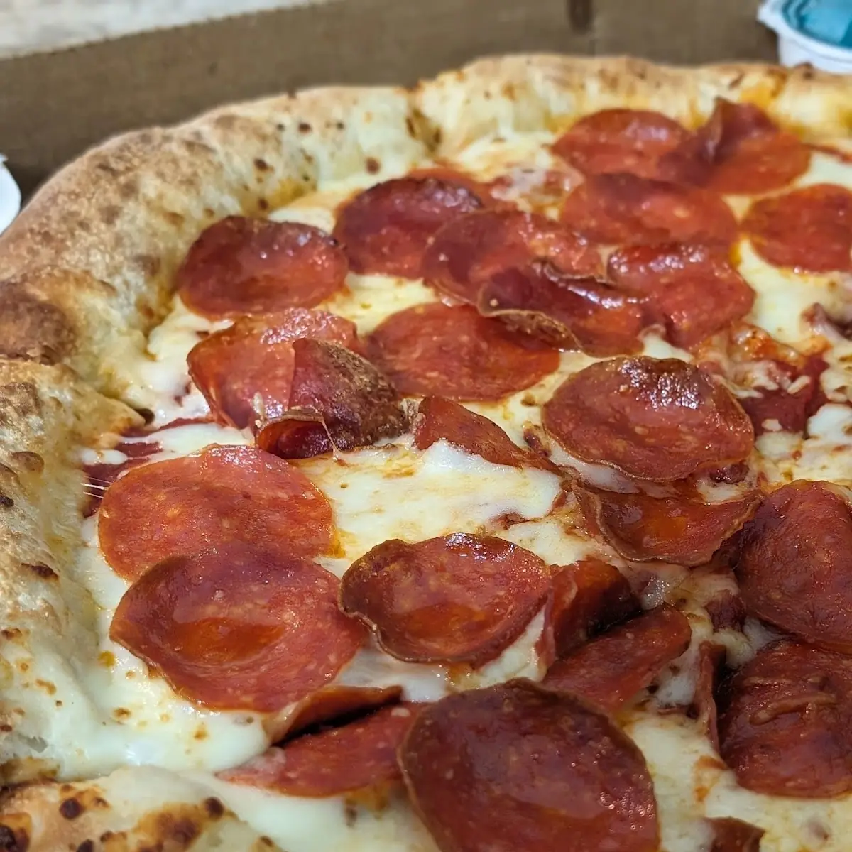 Pepperoni Stuffed Crust Pizza