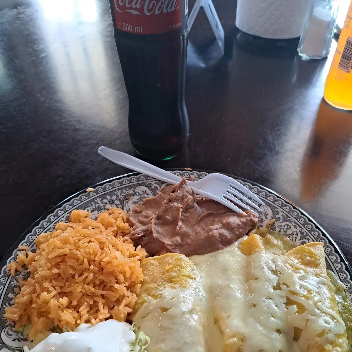 Enchiladas Verdes