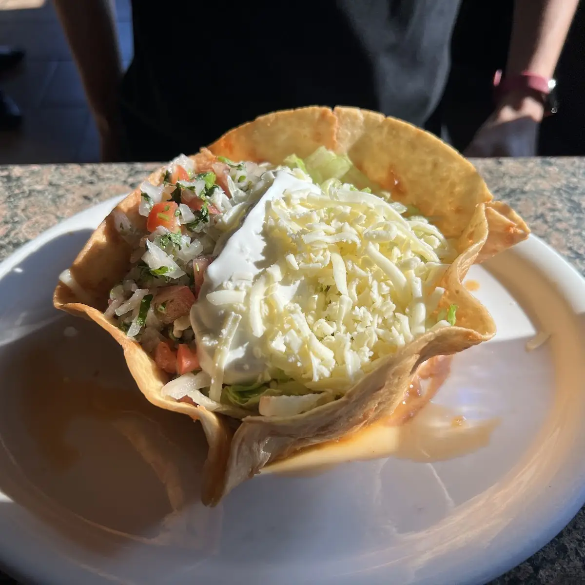 Served in Flour Tortillas
