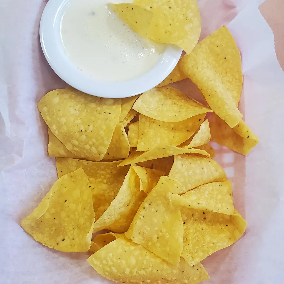 Nacho Cheese and Chips