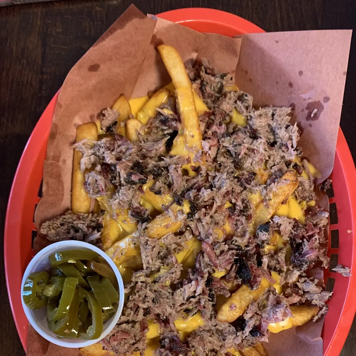 Loaded Fries with Brisket