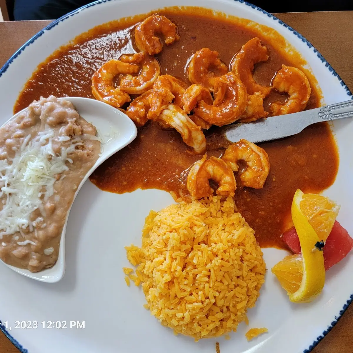 Camarones a La Diabla