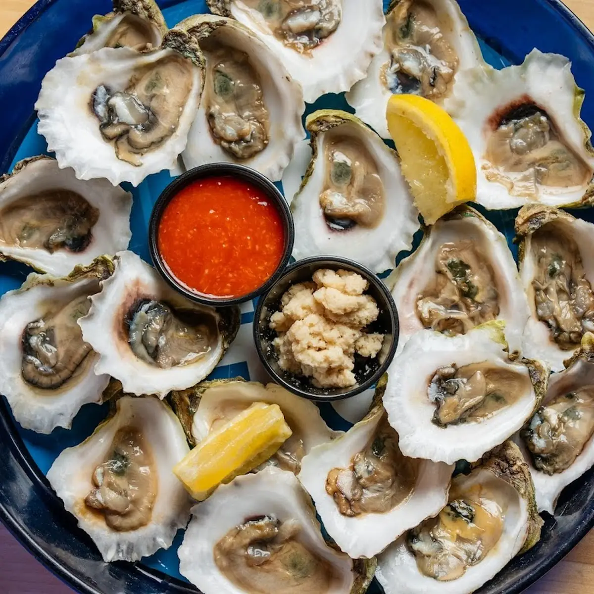 Raw Oysters on the Half Shell