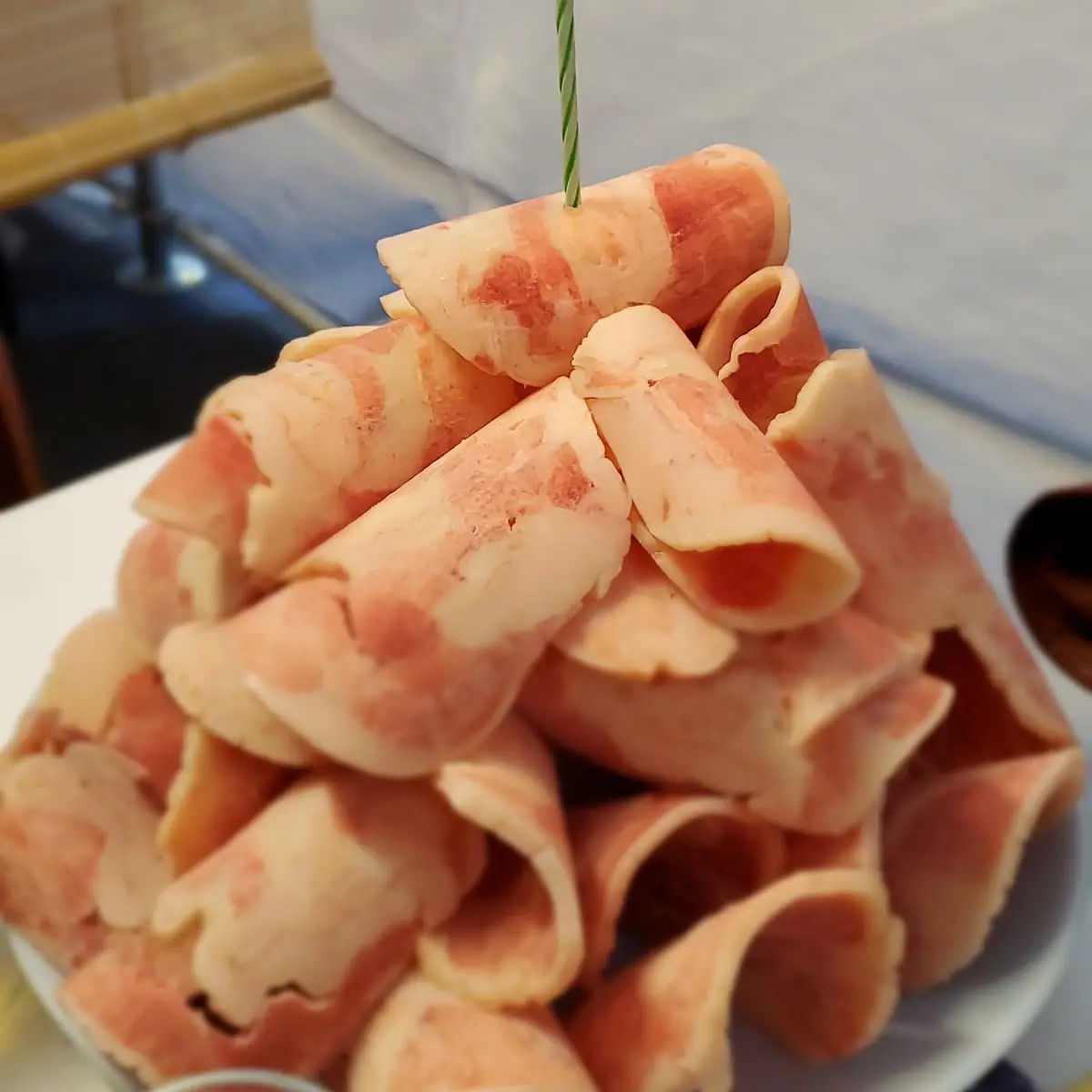 Duck Slices Before Cooking