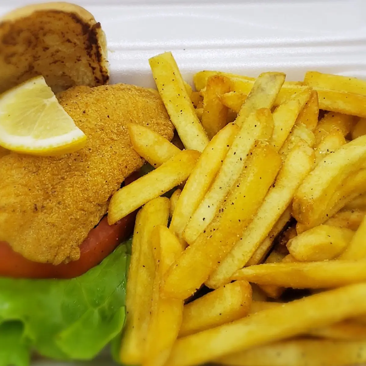 Fish Sandwich & Fries