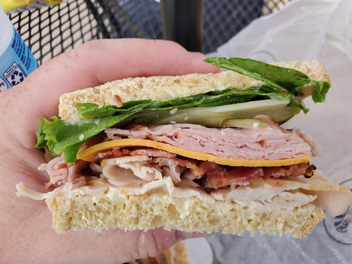 Smoked Turkey Goddess Sandwich