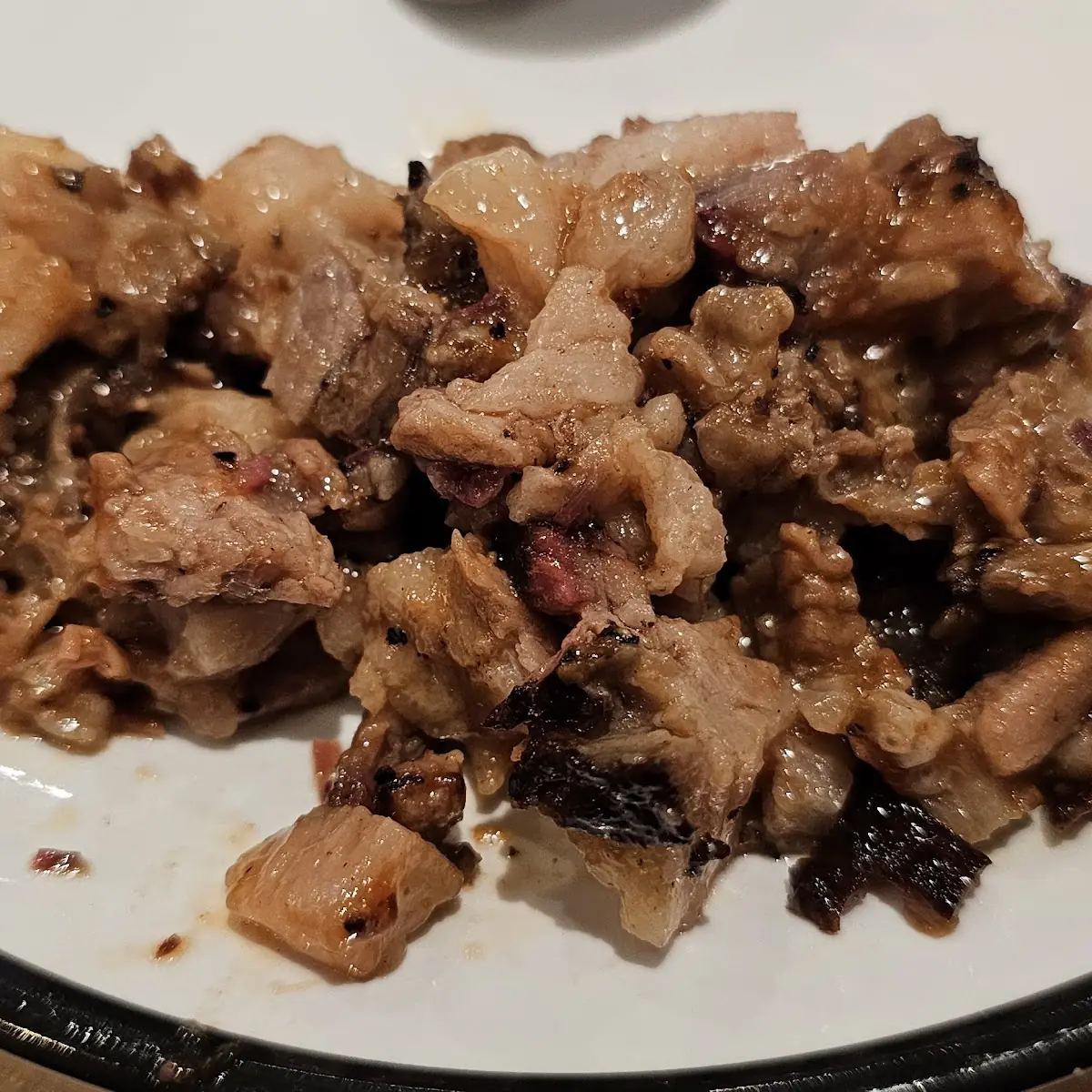 Excessive Fat from Chopped Brisket